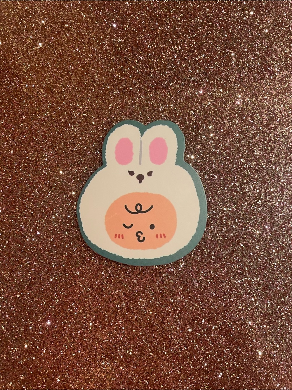 Bunny Hat Sticker